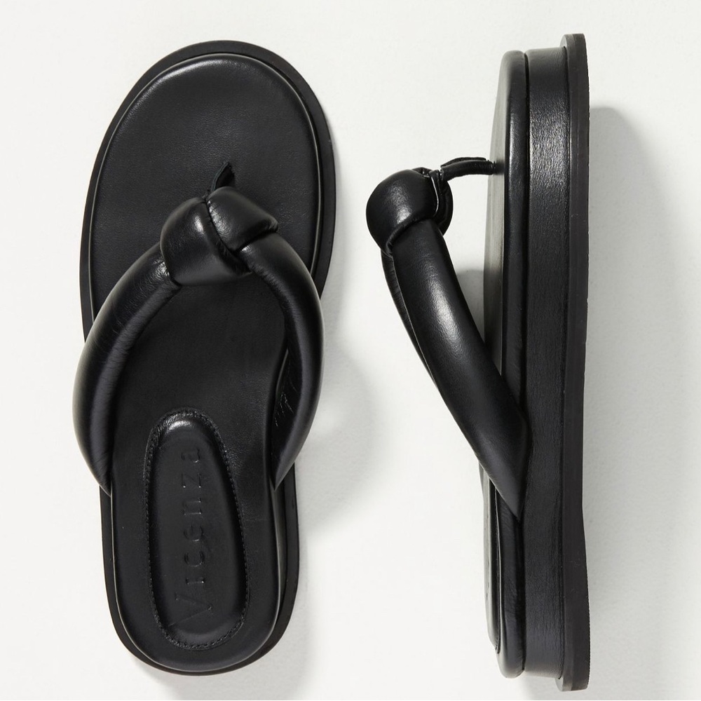 Anthropologie‎ Vicenza puffy platform flip flop size 10